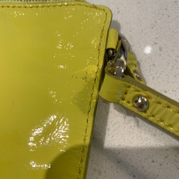 Electric yellow Cole Haan Clutch - Picture 3 of 7